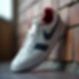 Classic 1980s sneaker design