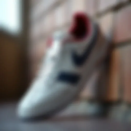 Classic 1980s sneaker design