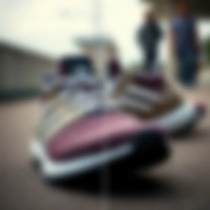 Side by side comparison of Adidas Boost and other sports brands