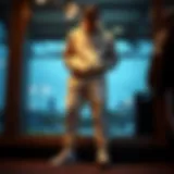 Stylish Adidas classic sweatpants on display