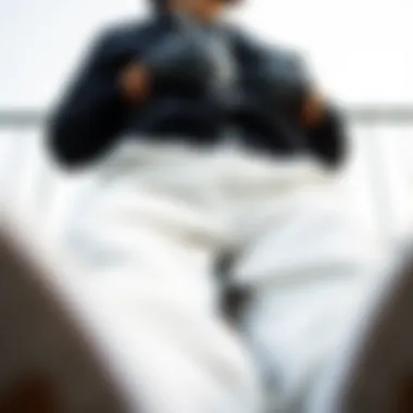 Comfort-focused sportswear showcasing Adidas pants