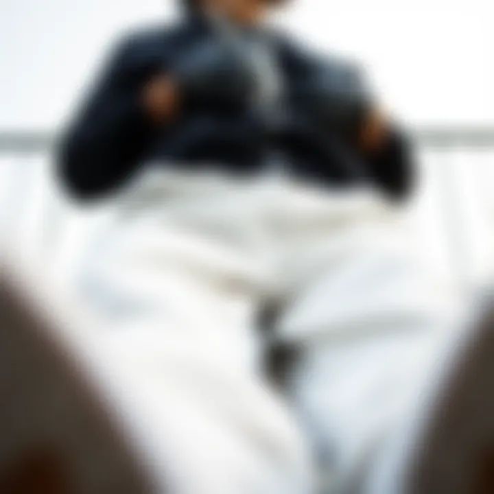 Comfort-focused sportswear showcasing Adidas pants