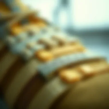 Close-up of the innovative materials used in adidas EQ21