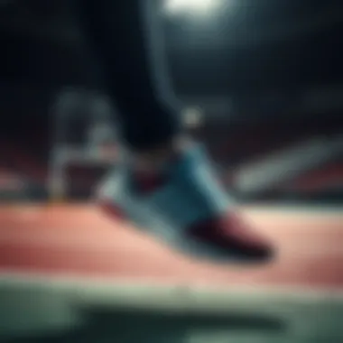 Adidas Falcon 2.0 during an athletic performance.