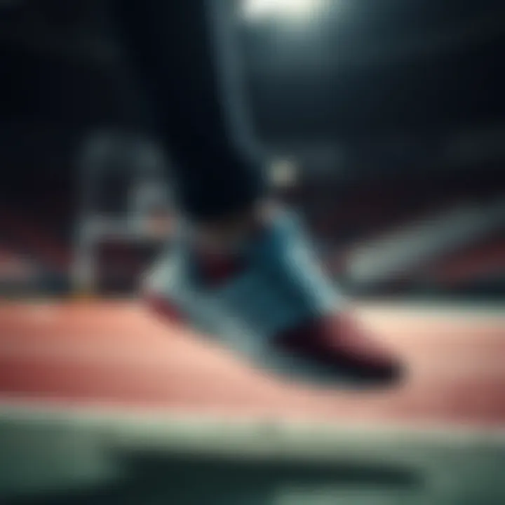 Adidas Falcon 2.0 during an athletic performance.