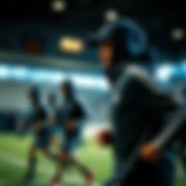 Adidas gear in action during a sporting event