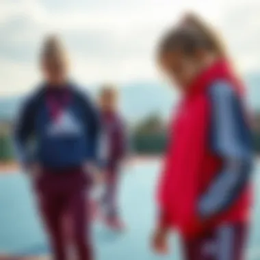Quality materials used in adidas girls' tracksuits