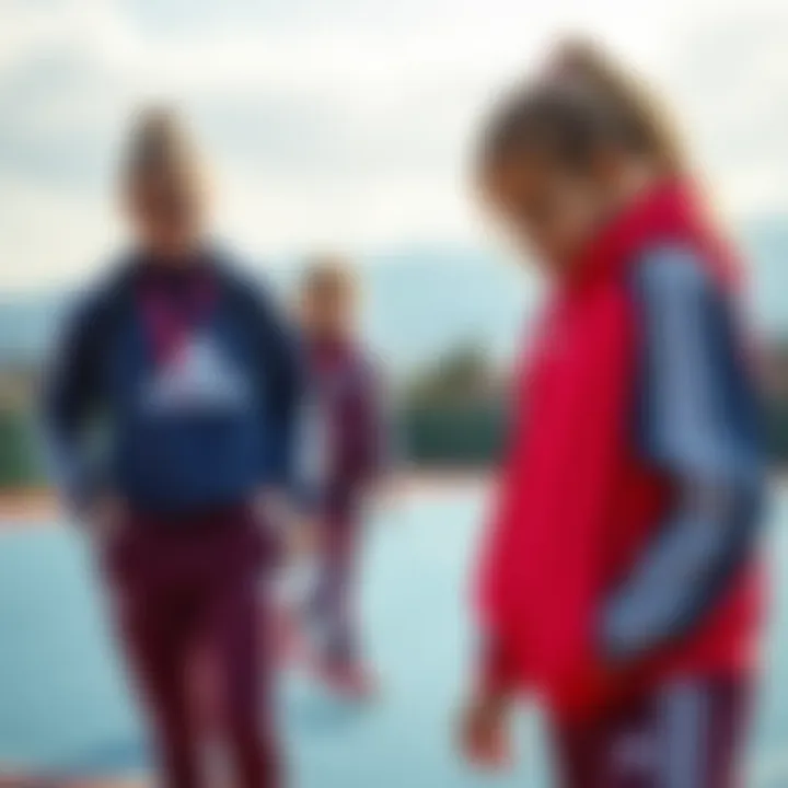 Quality materials used in adidas girls' tracksuits
