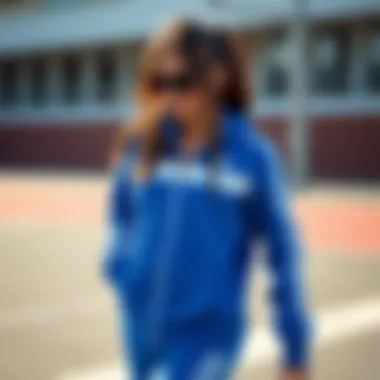 Stylish adidas tracksuit for girls showcasing vibrant colors