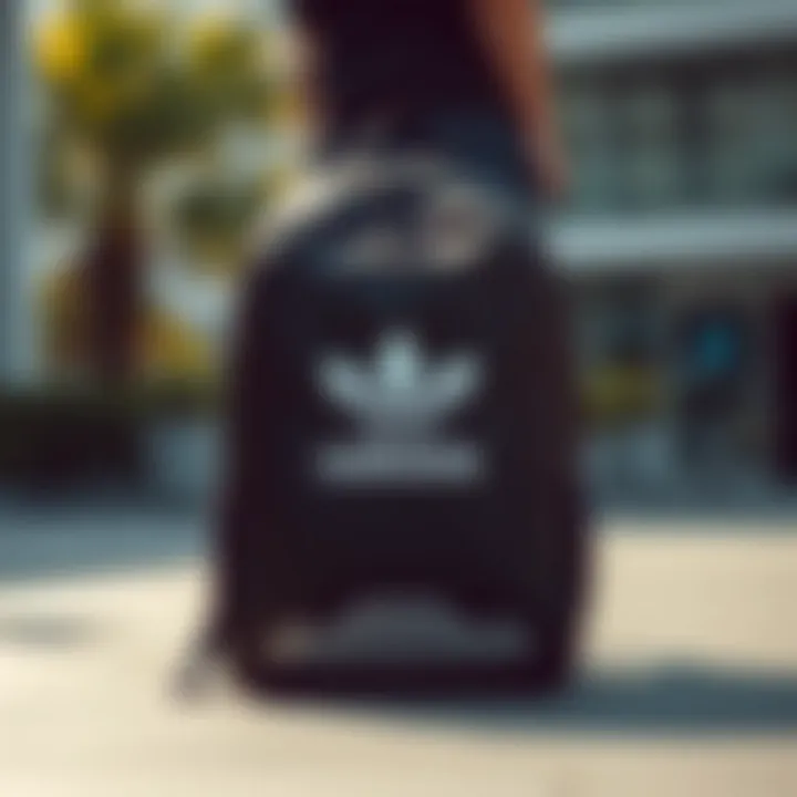 Functional design of Adidas school bag