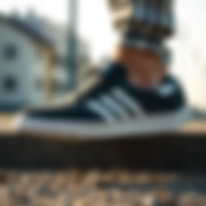 Adidas slip on shoes suitable for sports activities