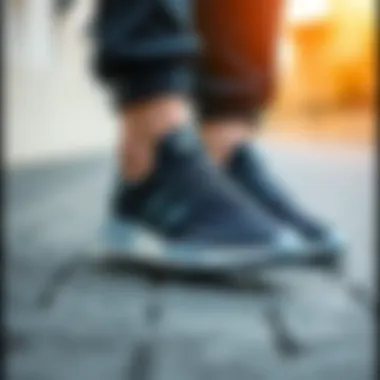 Stylish adidas slip on shoes showcasing versatility