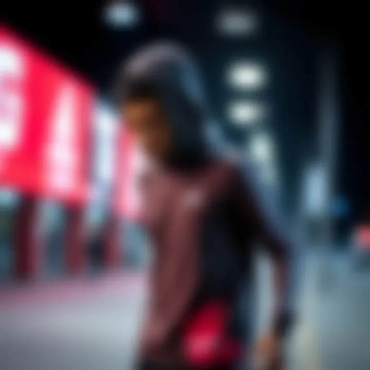 Trendy Adidas sportswear with functional elements