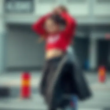 Fashionable outfit combinations featuring Adidas sweatpants