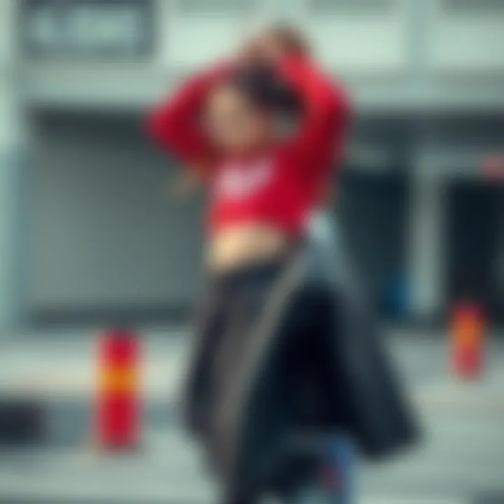 Fashionable outfit combinations featuring Adidas sweatpants