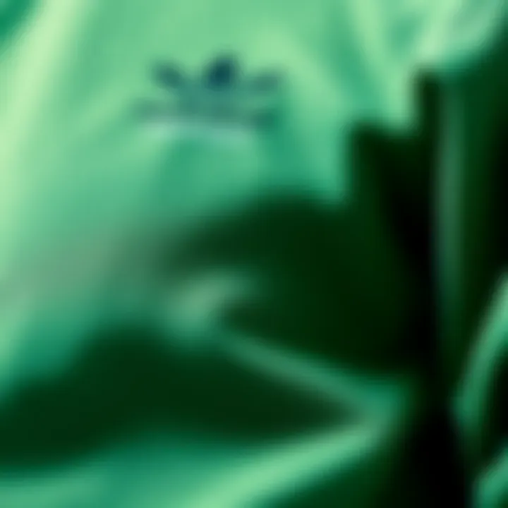 Fabric Detail of Adidas Terrex Sweatshirt Detail view of the fabric used in Adidas Terrex sweatshirt