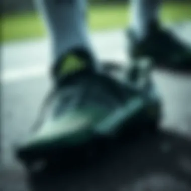 Adidas Turf Shoes Design Features Close-up of Adidas turf shoes showcasing design and traction features
