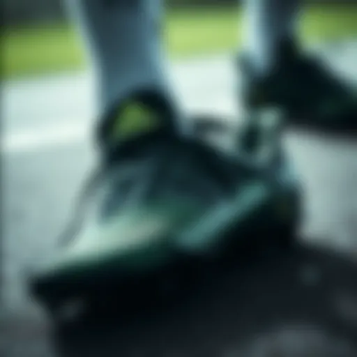 Adidas Turf Shoes Design Features Close-up of Adidas turf shoes showcasing design and traction features