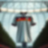 Historical representation of the Germany national team jersey