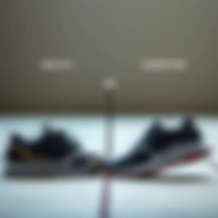 Comparison chart of Arch Fit shoes versus competitors