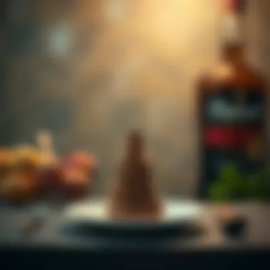 Conceptual image symbolizing balance and moderation in dieting