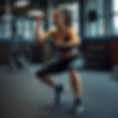 Strength training targeting leg muscles