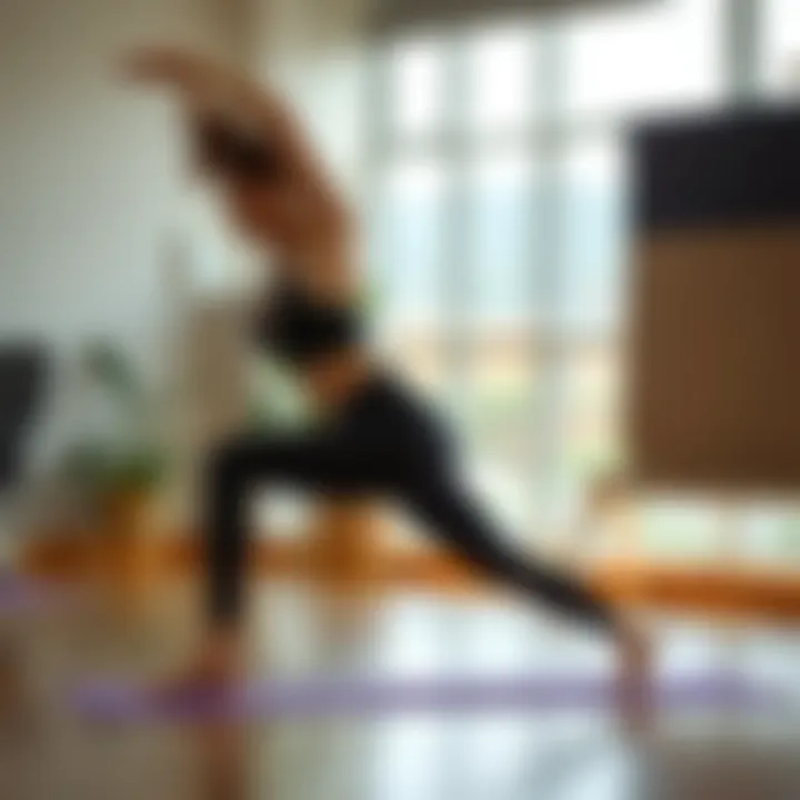 Yoga poses for graceful leg definition