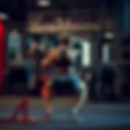 Detailed illustration of barbell back exercises