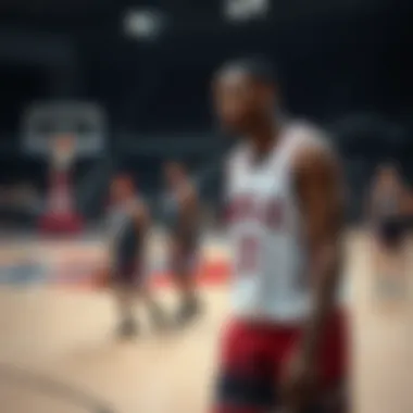 Historical evolution of basketball gear