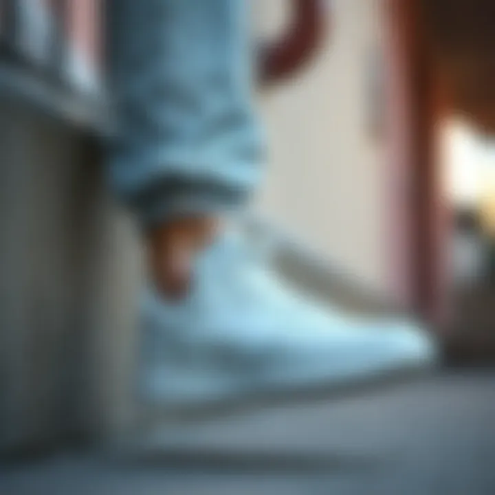 Stylish Nike shoes paired with casual outfit