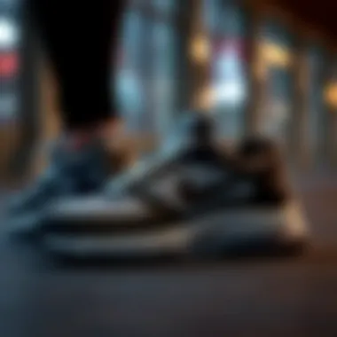 Elegant Nike shoes showcasing modern design