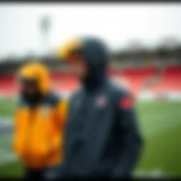 Stylish Beşiktaş rain jacket showcasing functionality