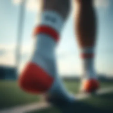 Material selection for tennis socks