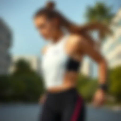 Dynamic athletic fashion showcasing innovative designs