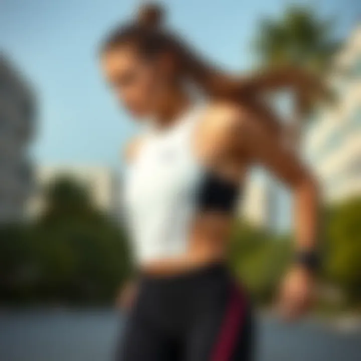 Dynamic athletic fashion showcasing innovative designs