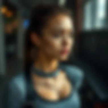 Trendy activewear reflecting the latest fashion influences