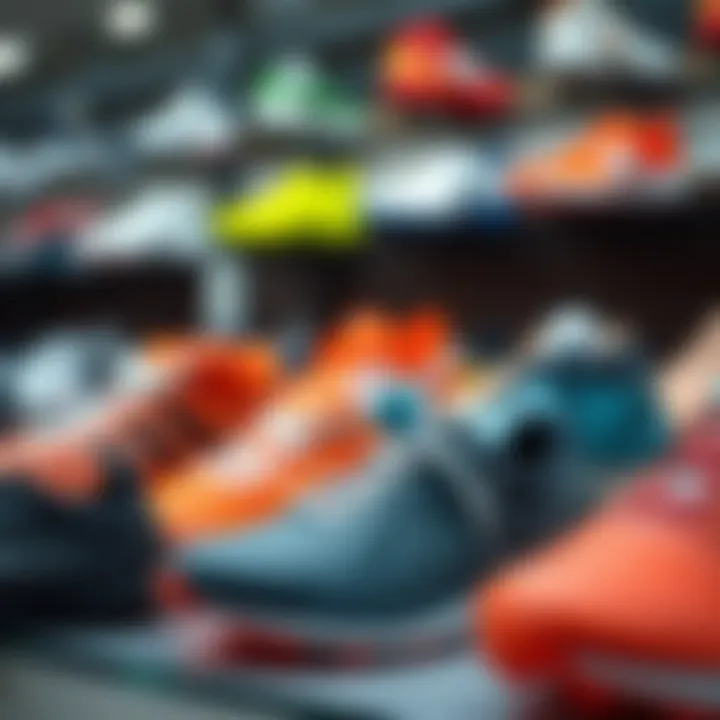 Budget-Friendly Options for Soccer Shoes An assortment of soccer shoes on a budget-friendly display.