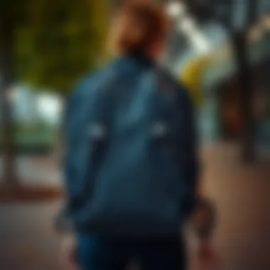 Chic backpack with modern design