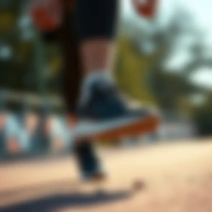 Athlete wearing Converse Run Star Motion CX during an intense workout.