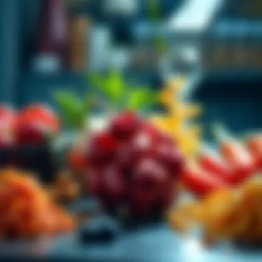 Varieties of Iron-Rich Proteins Variety of iron-rich proteins displayed