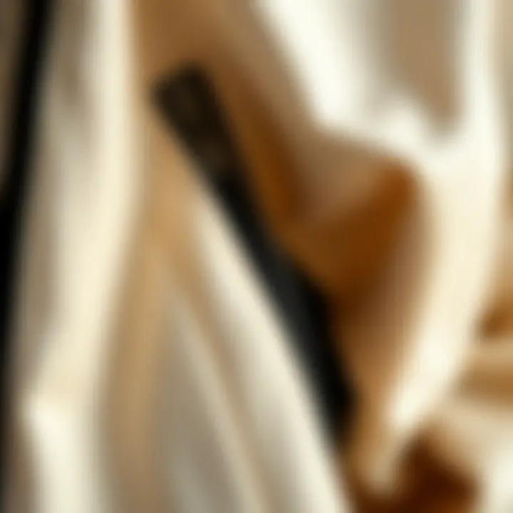 Close-up of high-quality materials used in Dior tracksuits