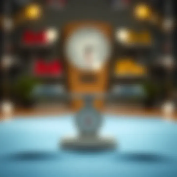 A balanced scale representing energy balance