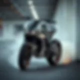 A sleek drift bike showcasing modern design elements