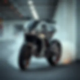 A sleek drift bike showcasing modern design elements