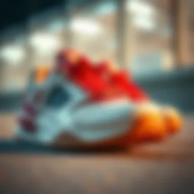 High-end sneaker design details