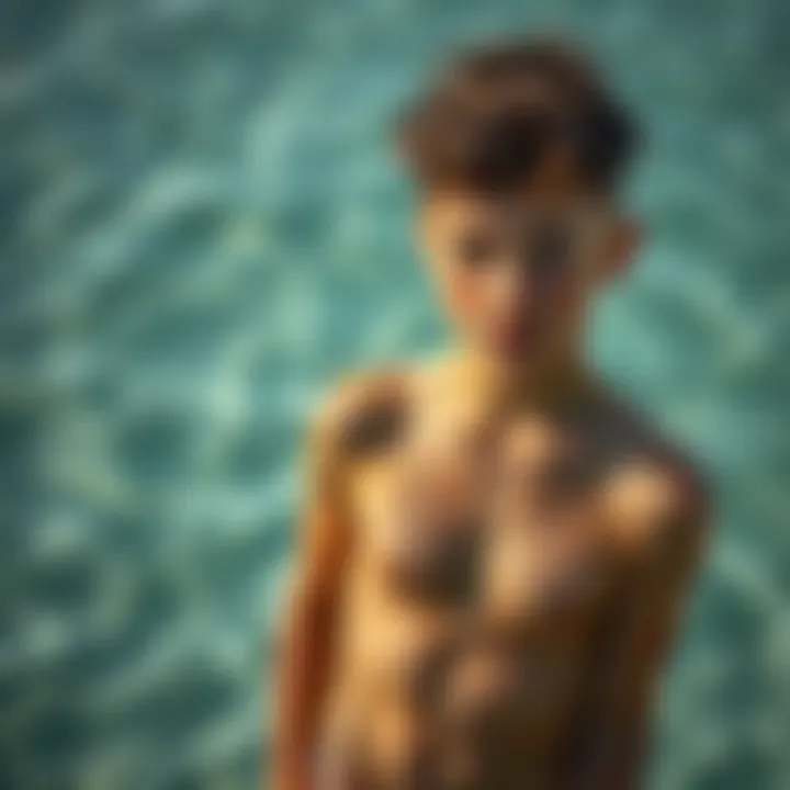 Trendy swimwear selections