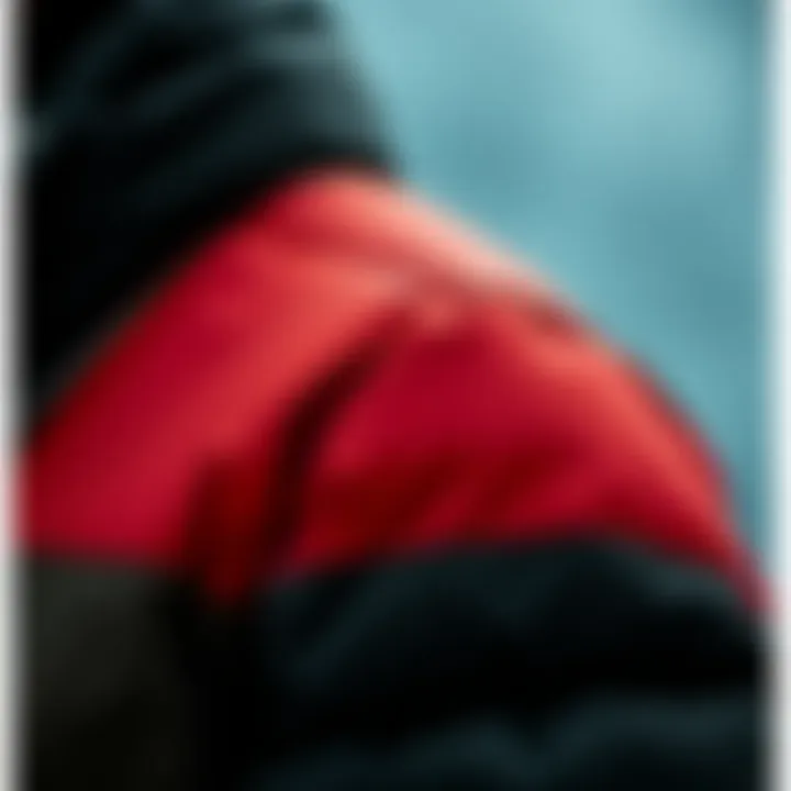 Variety of materials used in men's winter coats