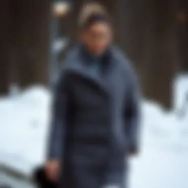 Sporty yet elegant winter coat suitable for active lifestyles