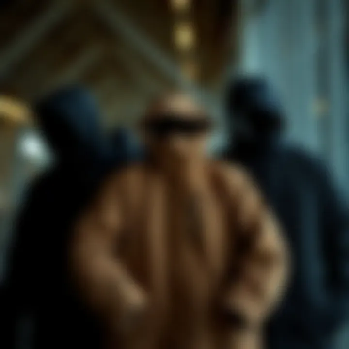 A seasonal coat collection arranged aesthetically