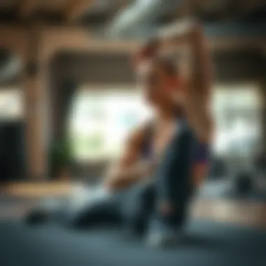 Static stretching technique for muscle recovery